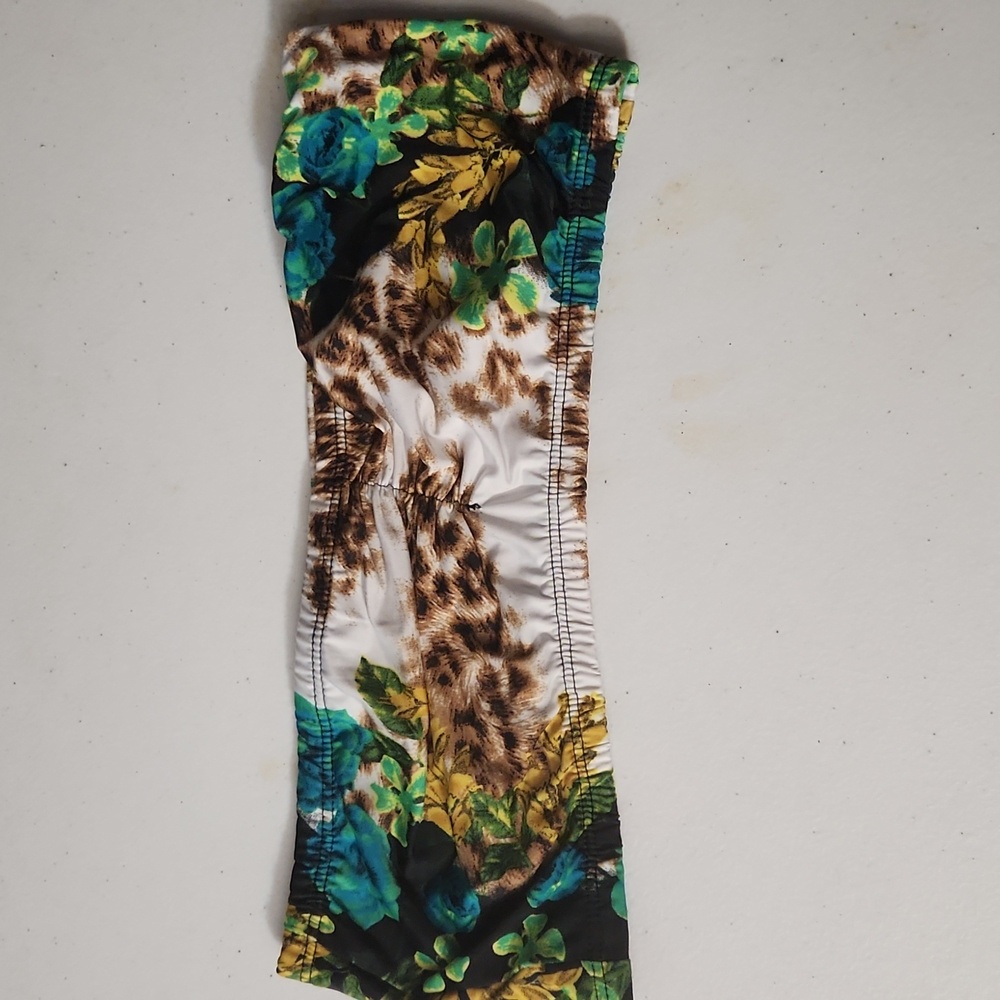 See You Monday Animal Print Bondeu Tube Tob